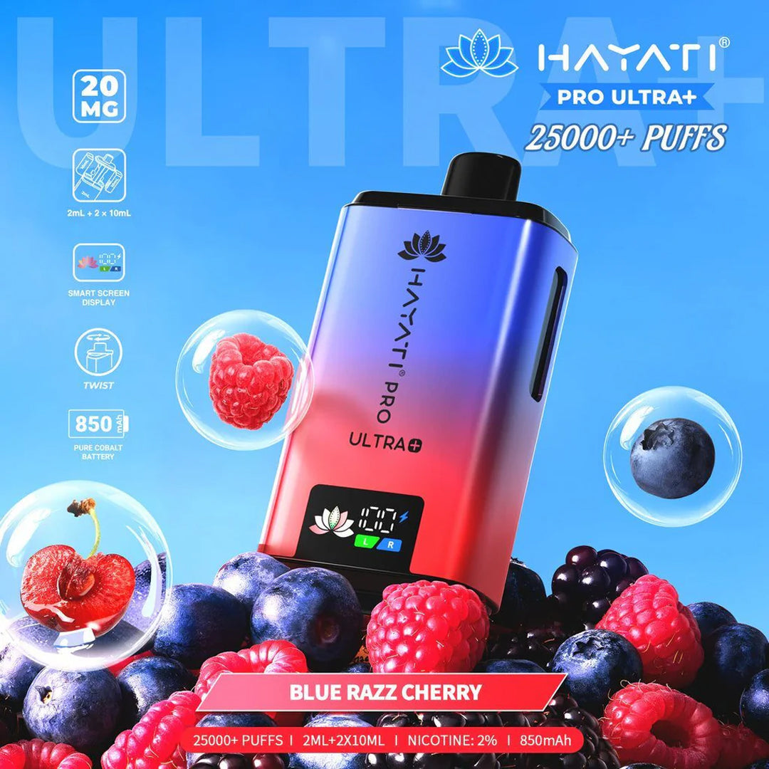 Hayati Pro Ultra Plus 25000 Prefilled Vapes