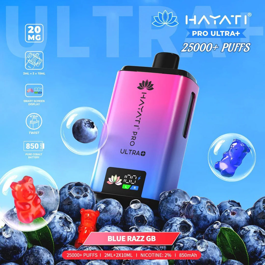 Hayati Pro Ultra Plus 25000 Prefilled Vapes