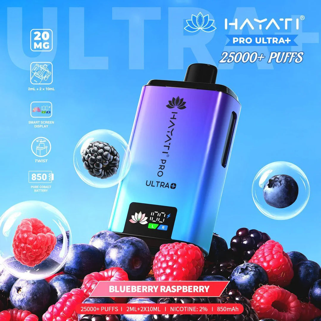 Hayati Pro Ultra Plus 25000 Prefilled Vapes