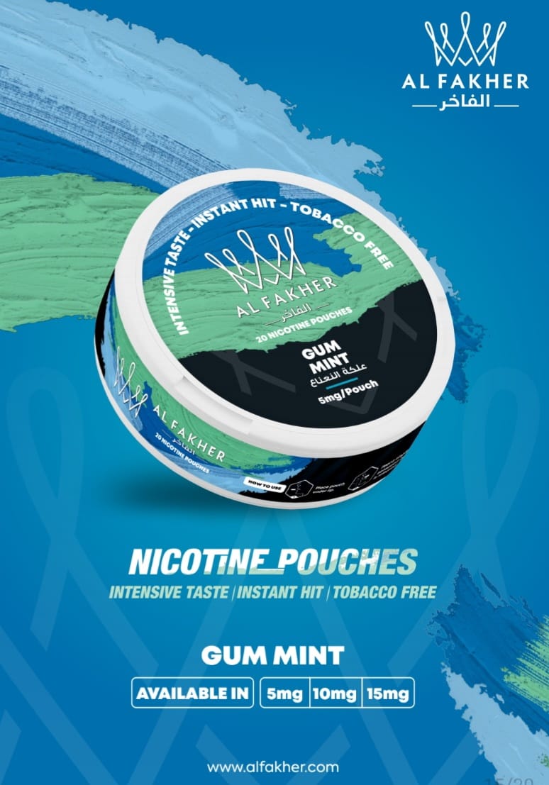 Al Fakher Nicotine Pouches - Al Fakher Nicotine Pouches - Pack of 5 - #Simbavapeswholesale# - Vape Fast UK