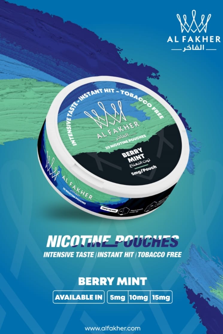 Al Fakher Nicotine Pouches - Al Fakher Nicotine Pouches - Pack of 5 - #Simbavapeswholesale# - Vape Fast UK