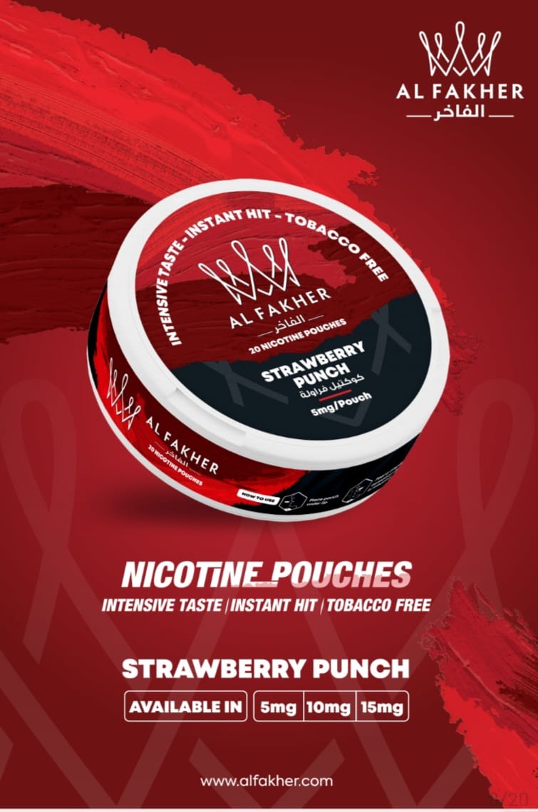 Al Fakher Nicotine Pouches - Al Fakher Nicotine Pouches - Pack of 5 - #Simbavapeswholesale# - Vape Fast UK