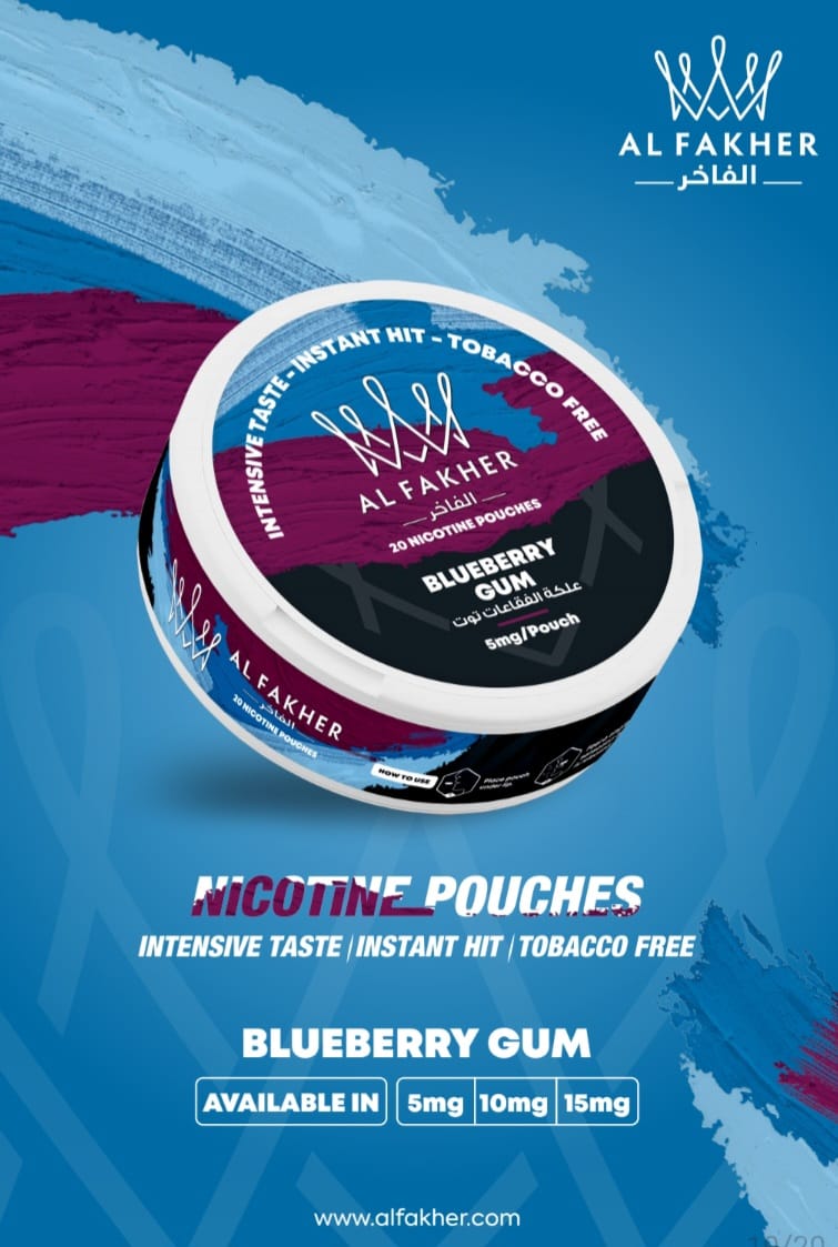 Al Fakher Nicotine Pouches - Al Fakher Nicotine Pouches - Pack of 5 - #Simbavapeswholesale# - Vape Fast UK