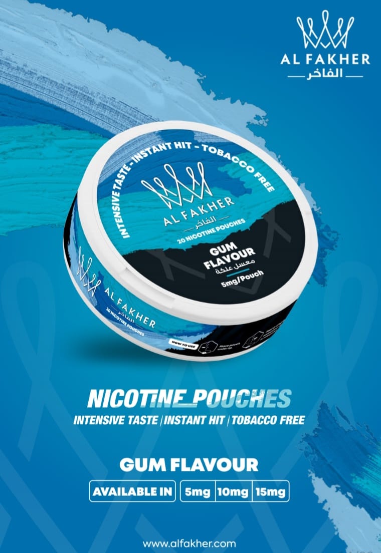 Al Fakher Nicotine Pouches - Al Fakher Nicotine Pouches - Pack of 5 - #Simbavapeswholesale# - Vape Fast UK