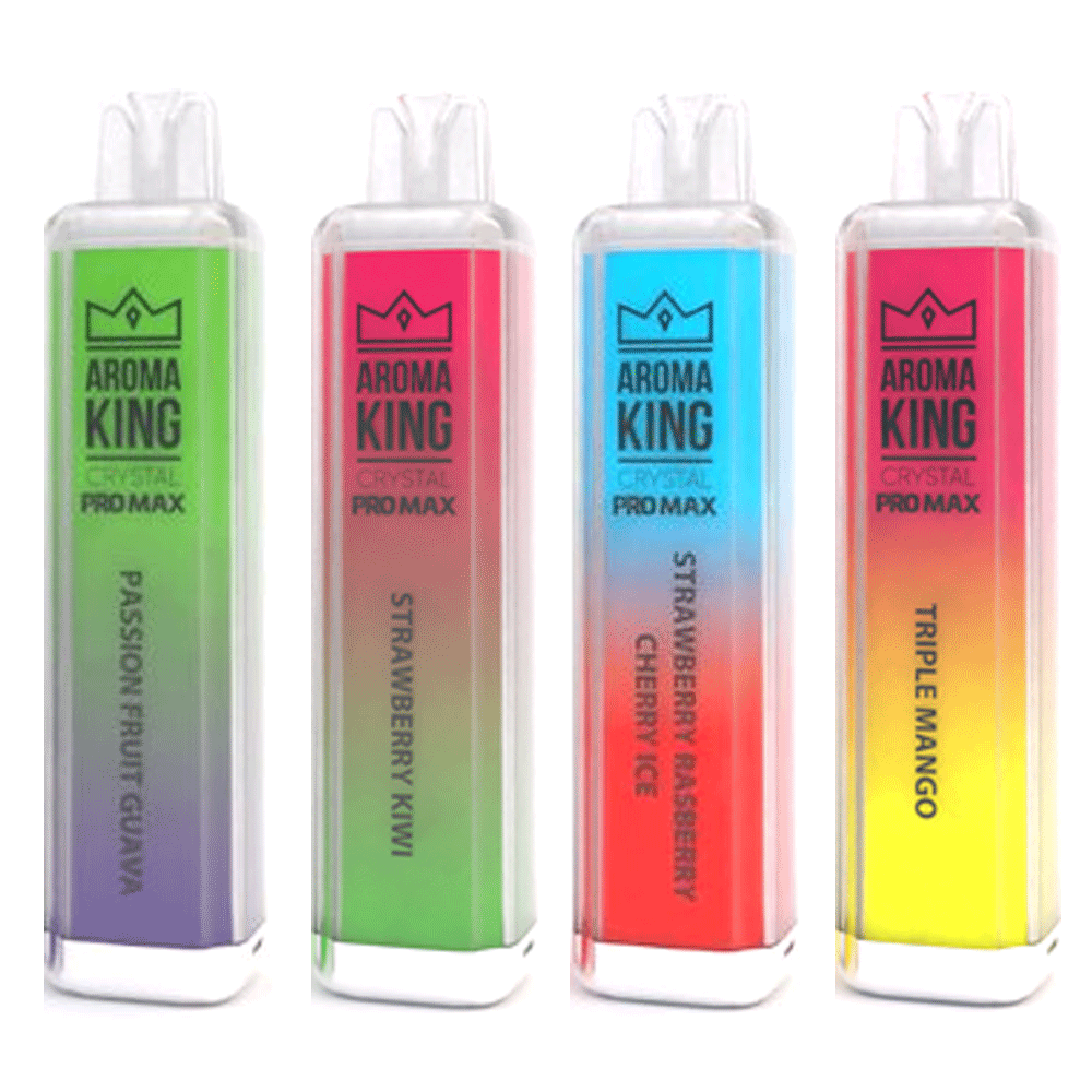 Aroma King Crystal PRO MAX 4000 Disposable Vape Pod Multipack Box of 10 - Aroma King Crystal PRO MAX 4000 Disposable Vape Pod Multipack Box of 10 - Vape Fast UK