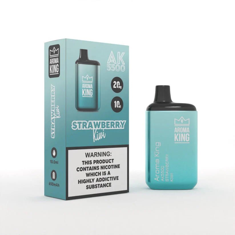 Aroma King Metallic 5500 Disposable Vape Device – Box of 10 - Aroma King Metallic 5500 Disposable Vape Device – Box of 10 - Vape Fast UK