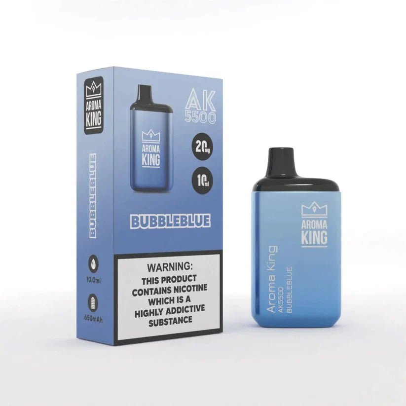 Aroma King Metallic 5500 Disposable Vape Device – Box of 10 - Aroma King Metallic 5500 Disposable Vape Device – Box of 10 - Vape Fast UK