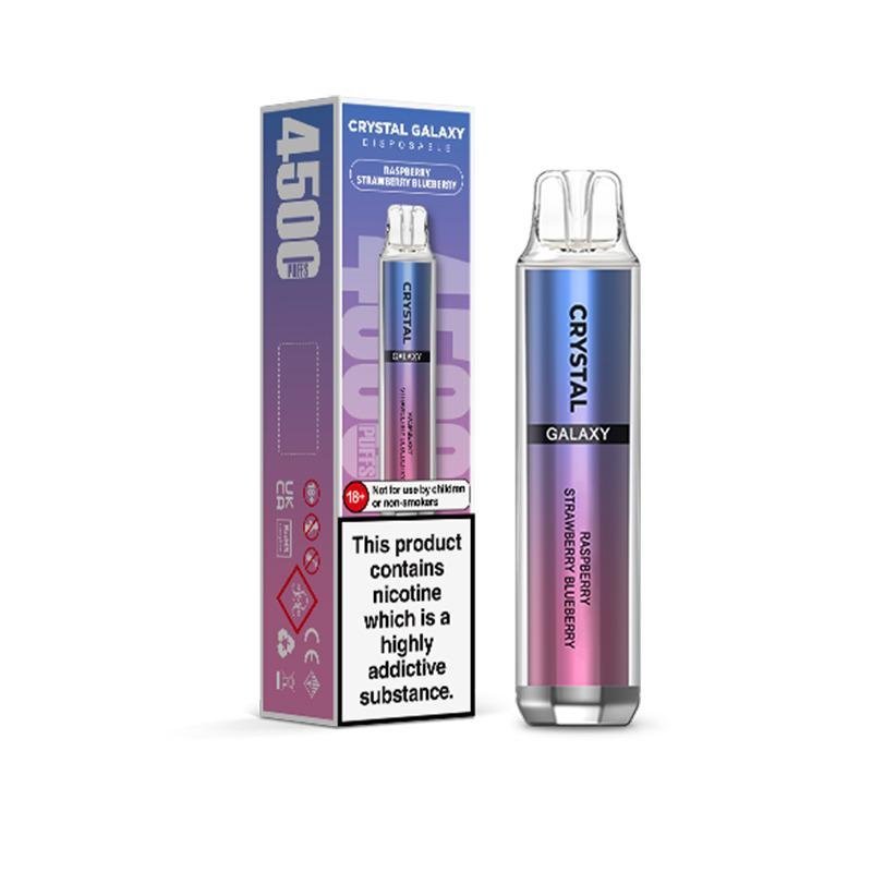 Crystal Galaxy 4500 Disposable Vape Pod 10x Multipack - Crystal Galaxy 4500 Disposable Vape Pod 10x Multipack - Vape Fast UK