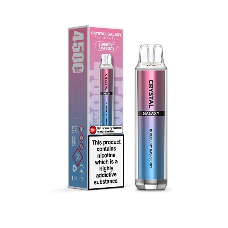 Crystal Galaxy 4500 Disposable Vape Pod 10x Multipack - Crystal Galaxy 4500 Disposable Vape Pod 10x Multipack - Vape Fast UK