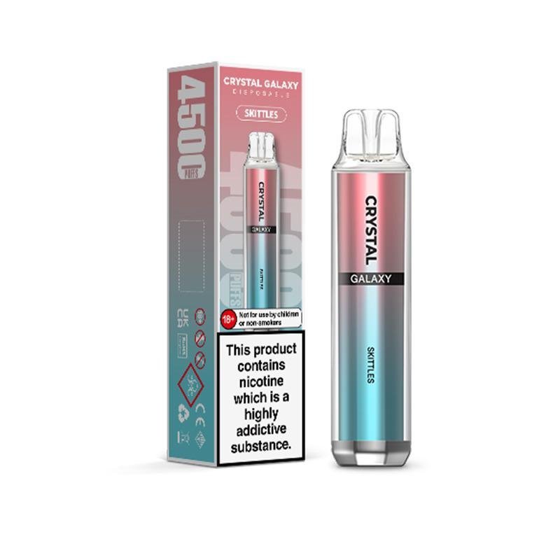 Crystal Galaxy 4500 Disposable Vape Pod 10x Multipack - Crystal Galaxy 4500 Disposable Vape Pod 10x Multipack - Vape Fast UK