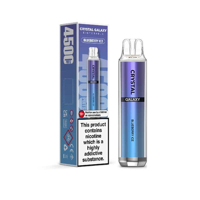 Crystal Galaxy 4500 Disposable Vape Pod 10x Multipack - Crystal Galaxy 4500 Disposable Vape Pod 10x Multipack - Vape Fast UK