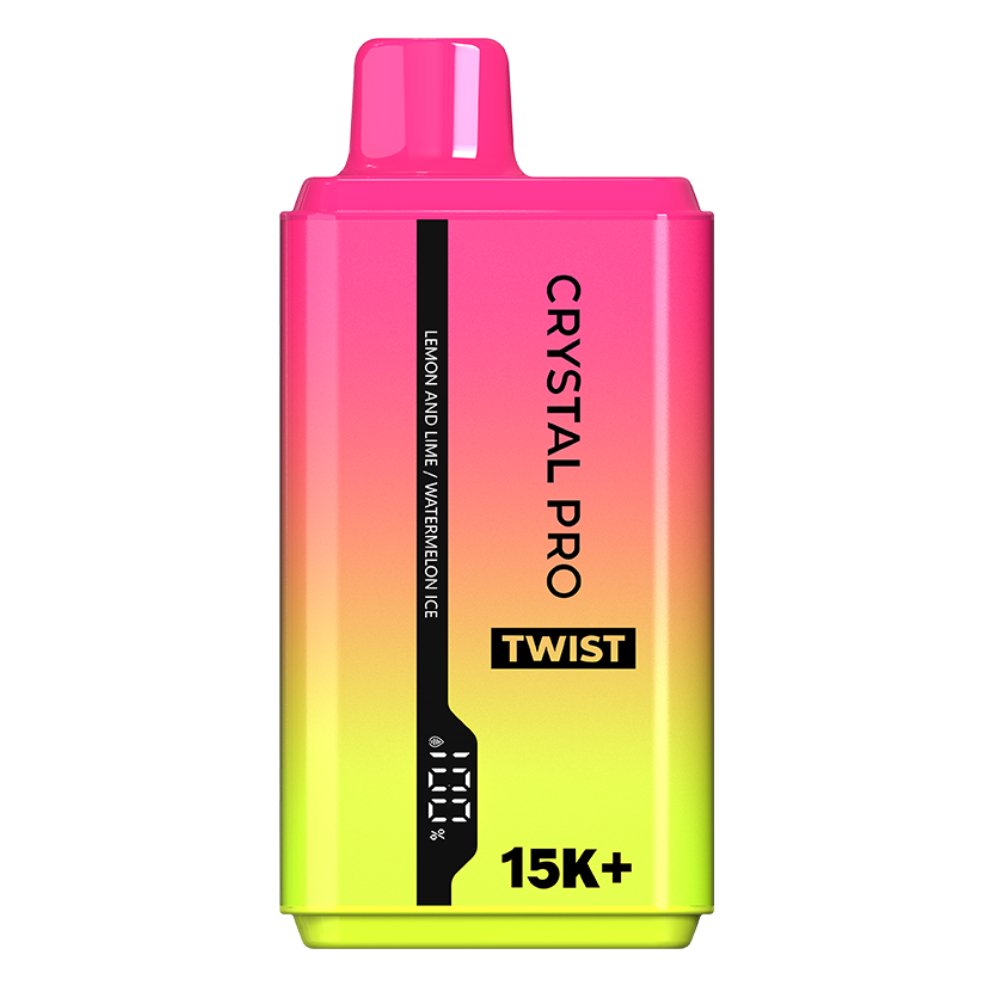 Crystal Pro Twist 15000 Puffs Disposable Vape Pod Kit - Crystal Pro Twist 15000 Puffs Disposable Vape Pod Kit - Vape Fast UK