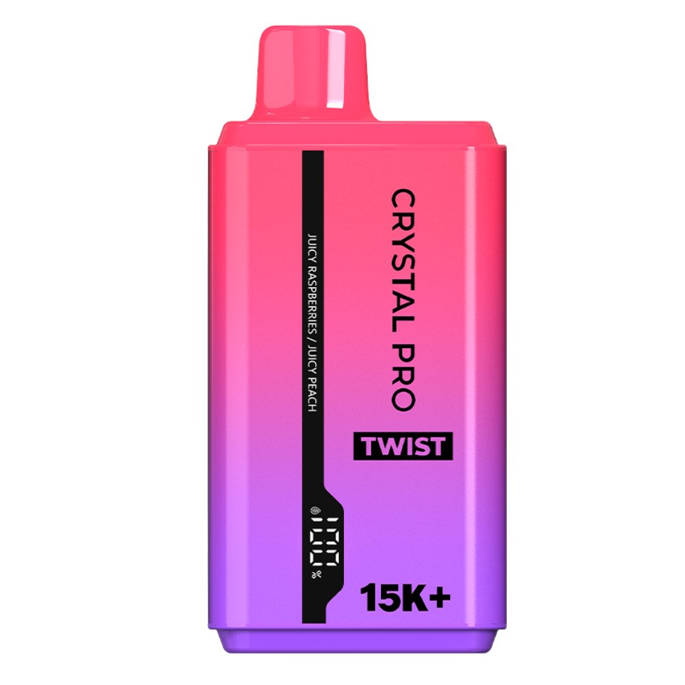 Crystal Pro Twist 15000 Puffs Disposable Vape Pod Kit - Crystal Pro Twist 15000 Puffs Disposable Vape Pod Kit - Vape Fast UK