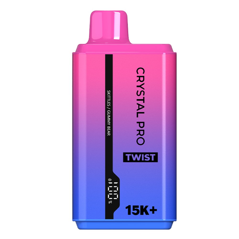 Crystal Pro Twist 15000 Puffs Disposable Vape Pod Kit - Crystal Pro Twist 15000 Puffs Disposable Vape Pod Kit - Vape Fast UK
