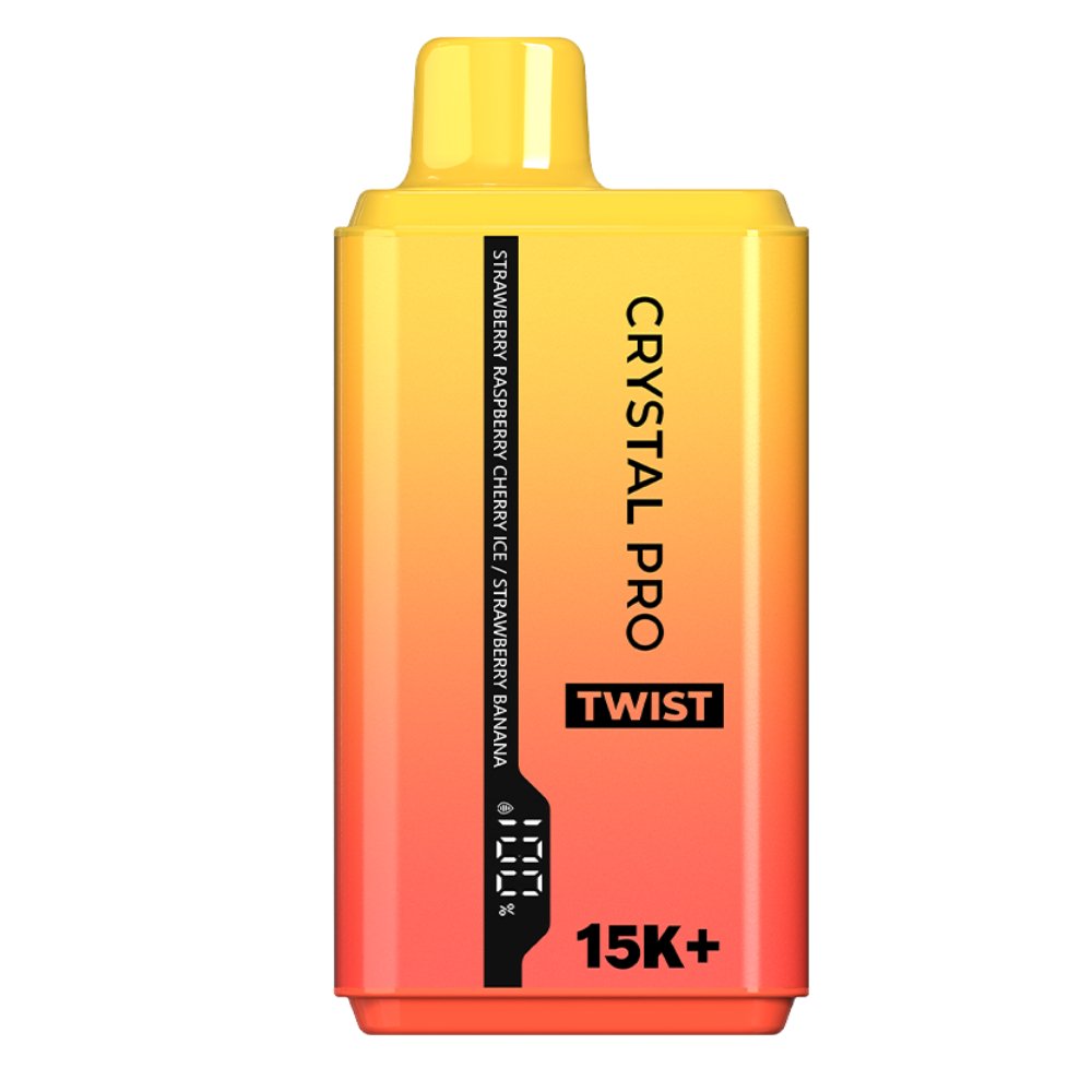 Crystal Pro Twist 15000 Puffs Disposable Vape Pod Kit - Crystal Pro Twist 15000 Puffs Disposable Vape Pod Kit - Vape Fast UK