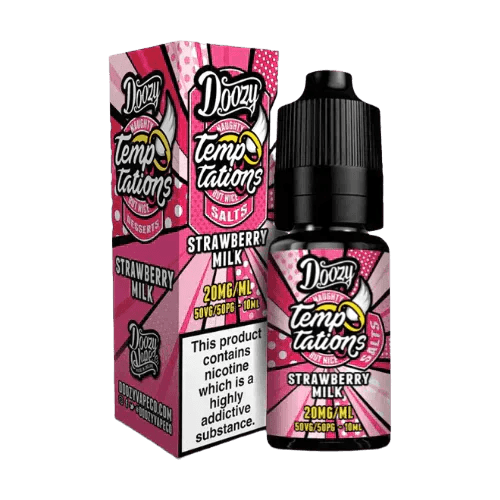 Doozy Temptation Nic Salt 10ml E - Liquids Box of 10 - Doozy Vape Co - Doozy Temptation Nic Salt 10ml E - Liquids Box of 10 - theno1plugshop - Vape Fast UK