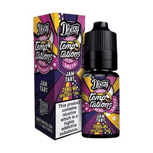 Doozy Temptation Nic Salt 10ml E - Liquids Box of 10 - Doozy Vape Co - Doozy Temptation Nic Salt 10ml E - Liquids Box of 10 - theno1plugshop - Vape Fast UK