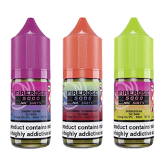 Elux Firerose 5000 Nic Salts 10ml E-Liquids - Pack of 10 | Vape Fast UK