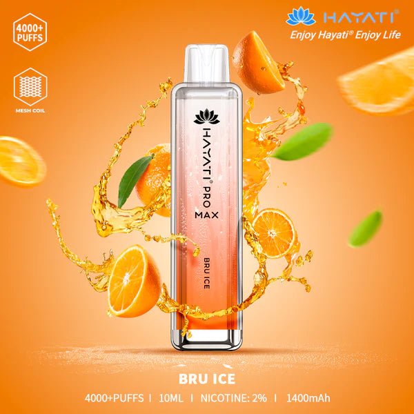 Hayati Pro Max 4000 Disposable Vape Pod Device – Box of 10 - Hayati Pro Max 4000 Disposable Vape Pod Device – Box of 10 - Vape Fast UK
