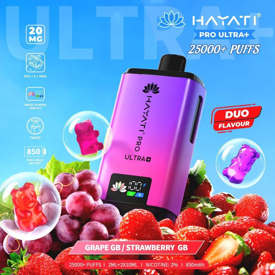 HAYATI PRO ULTRA+ 25000+ Puffs - HAYATI PRO ULTRA+ 25000+ Puffs - Vape Fast UK