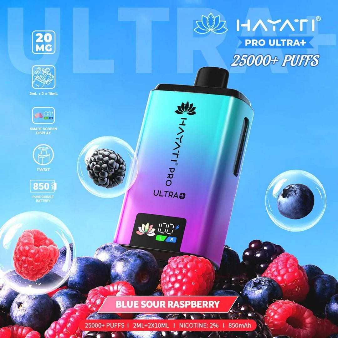 HAYATI PRO ULTRA+ 25000+ Puffs - HAYATI PRO ULTRA+ 25000+ Puffs - Vape Fast UK