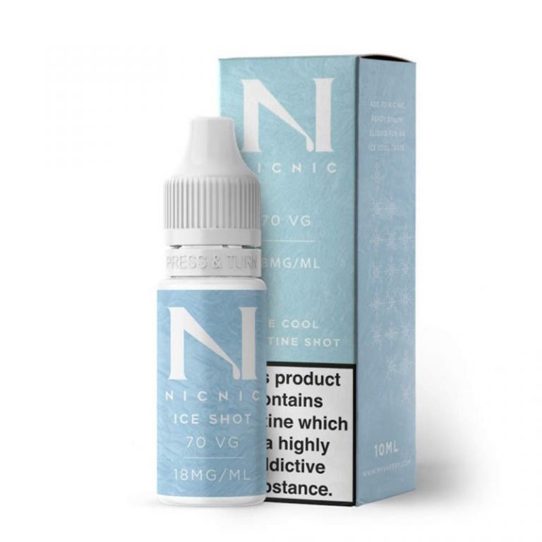 Ice Cool Nic Shot By Nicnic 10ml - Ice Cool Nic Shot By Nicnic 10ml - Vape Fast UK