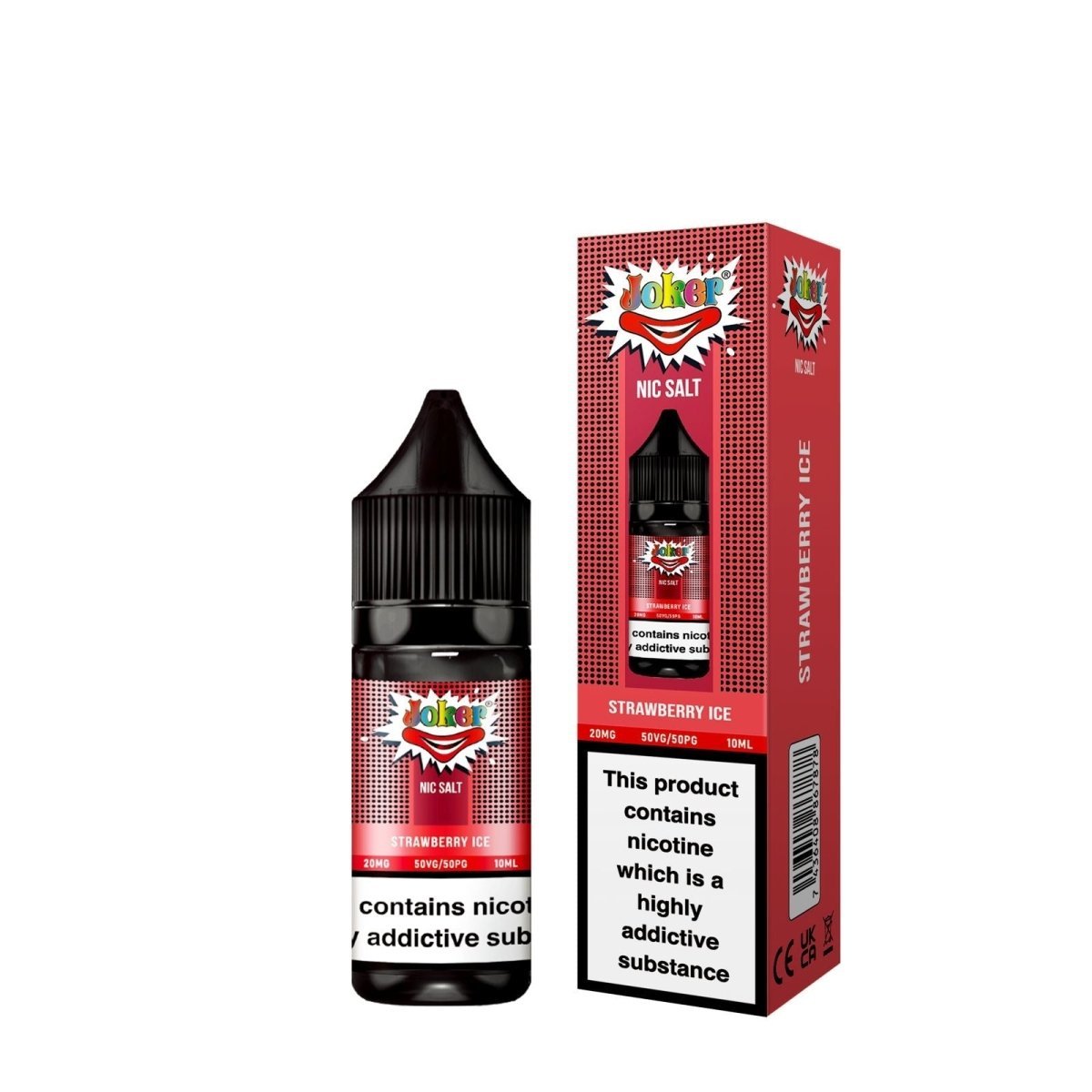 Joker Nic Salt 10ml E - liquids - (BOX OF 10) - Joker - Joker Nic Salt 10ml E - liquids - Box of 10 - theno1plugshop - Vape Fast UK