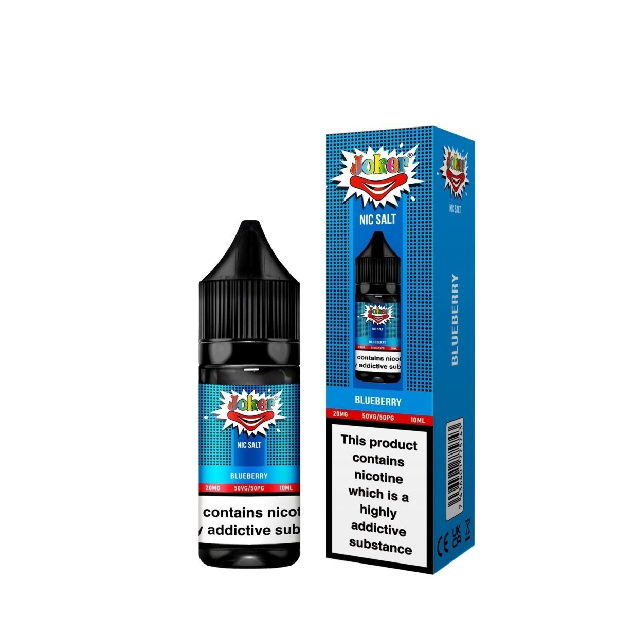 Joker Nic Salt 10ml E - liquids - (BOX OF 10) - Joker - Joker Nic Salt 10ml E - liquids - Box of 10 - theno1plugshop - Vape Fast UK