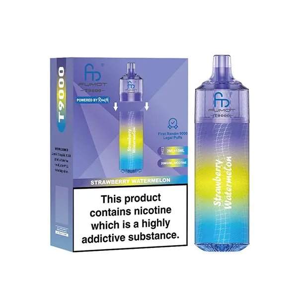 RandM Fumot T9000 Disposable Vape Pod Device - Box of 5 - RandM Fumot T9000 Disposable Vape Pod Device - Box of 5 - Vape Fast UK