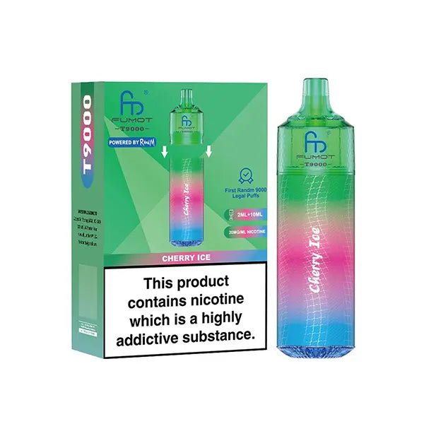 RandM Fumot T9000 Disposable Vape Pod Device - Box of 5 - RandM Fumot T9000 Disposable Vape Pod Device - Box of 5 - Vape Fast UK