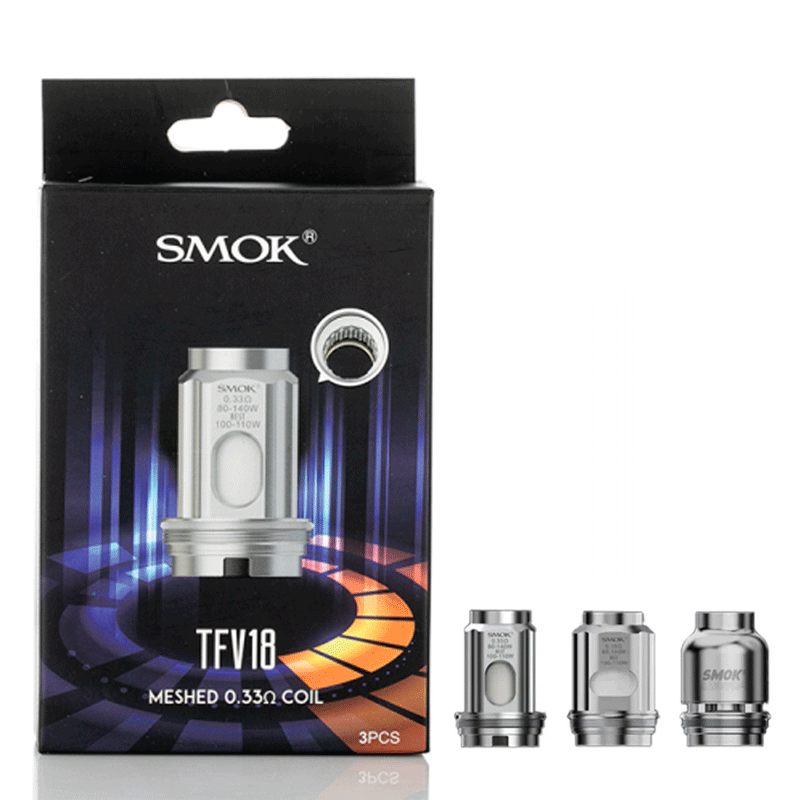 Smok Tfv18 Mini Mesh Replacement Coils - Smok Tfv18 Mini Mesh Replacement Coils - Vape Fast UK