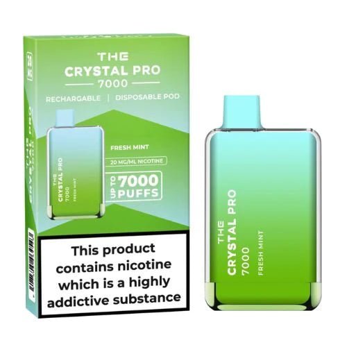 The Crystal Pro 7000 Disposable Vape Pod Device – Box of 10 - The Crystal Pro 7000 Disposable Vape Pod Device – Box of 10 - Vape Fast UK
