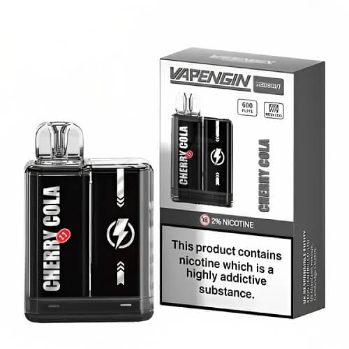 Vapengin Mercury 600 Disposable Vape Pod Device 20mg - Box of 10 - Vapengin Mercury 600 Disposable Vape Pod Device 20mg - Box of 10 - Vape Fast UK