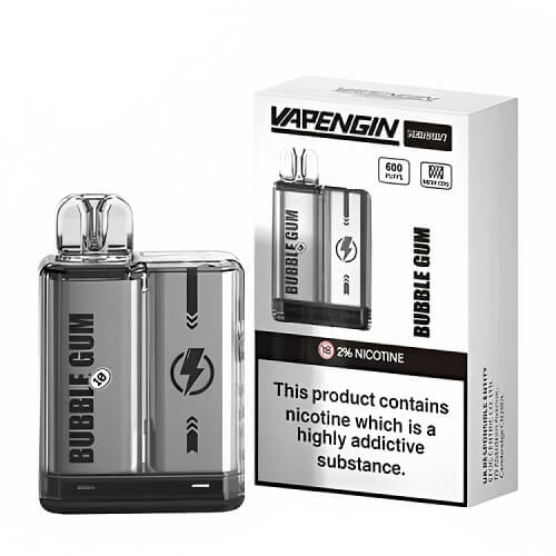 Vapengin Mercury 600 Disposable Vape Pod Device 20mg - Box of 10 - Vapengin Mercury 600 Disposable Vape Pod Device 20mg - Box of 10 - Vape Fast UK