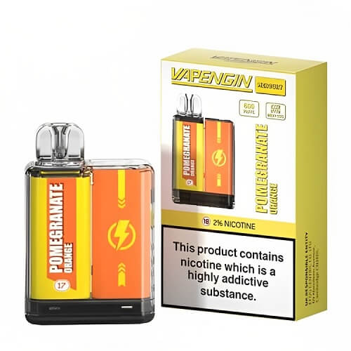 Vapengin Mercury 600 Disposable Vape Pod Device 20mg - Box of 10 - Vapengin Mercury 600 Disposable Vape Pod Device 20mg - Box of 10 - Vape Fast UK