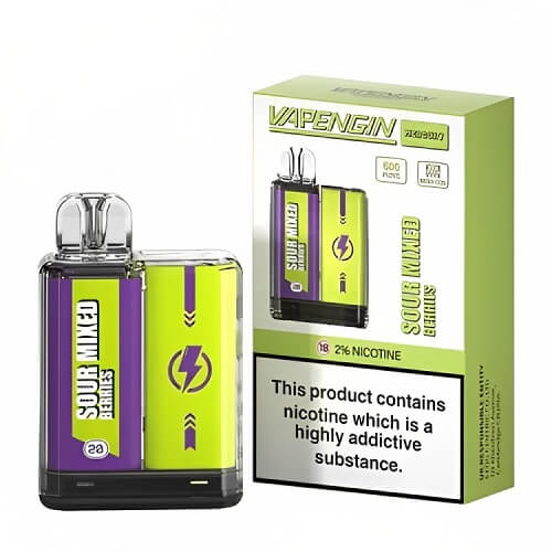 Vapengin Mercury 600 Disposable Vape Pod Device 20mg - Box of 10 - Vapengin Mercury 600 Disposable Vape Pod Device 20mg - Box of 10 - Vape Fast UK