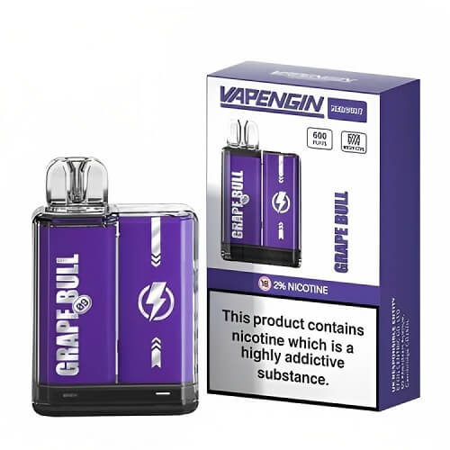 Vapengin Mercury 600 Disposable Vape Pod Device 20mg - Box of 10 - Vapengin Mercury 600 Disposable Vape Pod Device 20mg - Box of 10 - Vape Fast UK