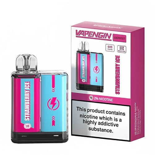 Vapengin Mercury 600 Disposable Vape Pod Device 20mg - Box of 10 - Vapengin Mercury 600 Disposable Vape Pod Device 20mg - Box of 10 - Vape Fast UK