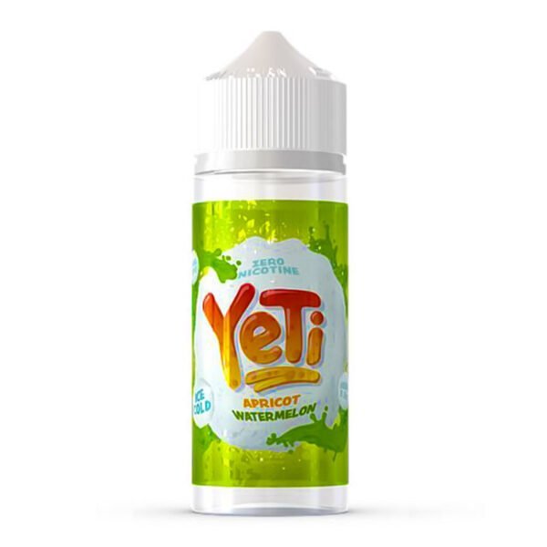 Yeti Apricot Watermelon Short Fill E Liquid 100ml - Yeti Apricot Watermelon Short Fill E Liquid 100ml - Vape Fast UK