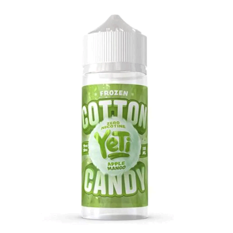Yeti Cotton Candy Apple Mango Short Fill E Liquid 100ml - Yeti Cotton Candy Apple Mango Short Fill E Liquid 100ml - Vape Fast UK